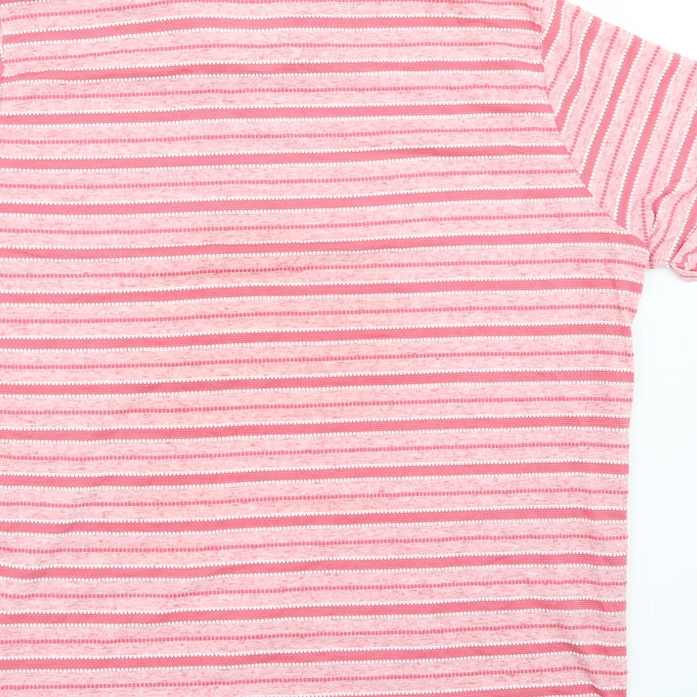 Isle Womens Pink   Basic T-Shirt Size L