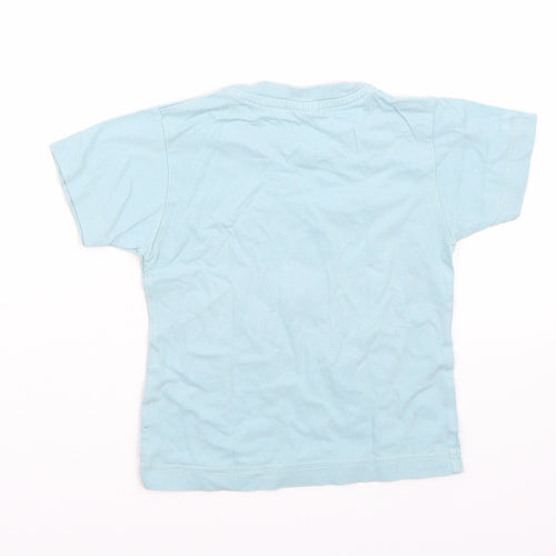 Citadel Boys Blue   Basic T-Shirt Size 24 Months