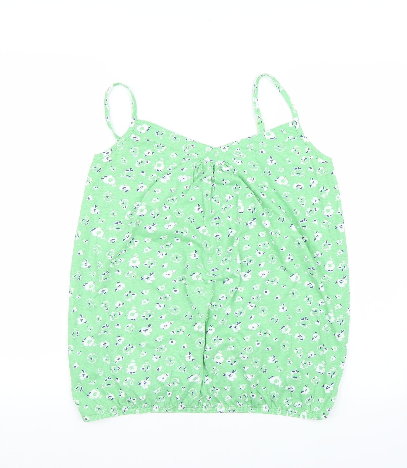 BHS Womens Green   Basic T-Shirt Size 16