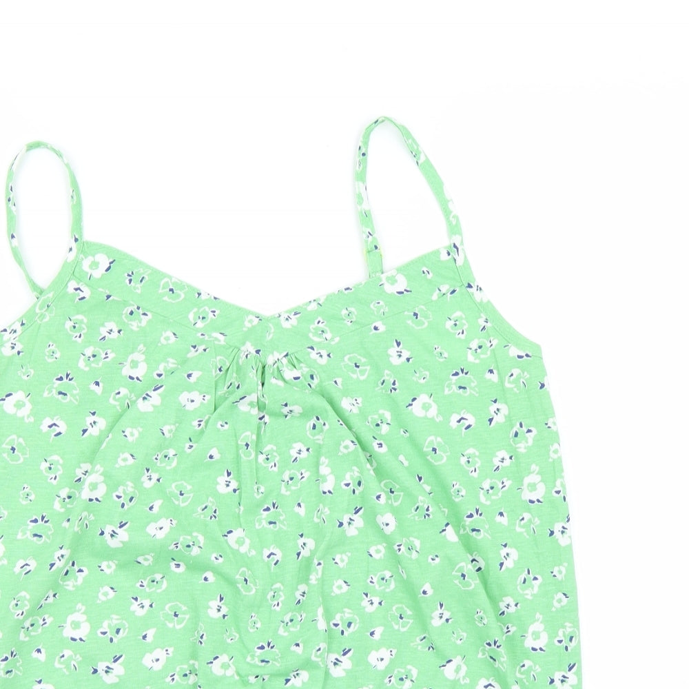 BHS Womens Green   Basic T-Shirt Size 16
