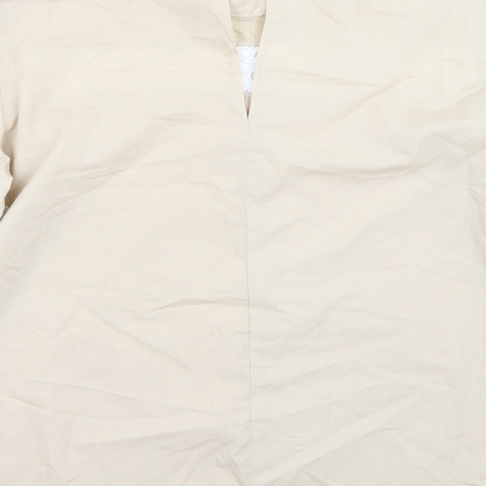 Riverisland Womens Beige   Basic Blouse Size 14