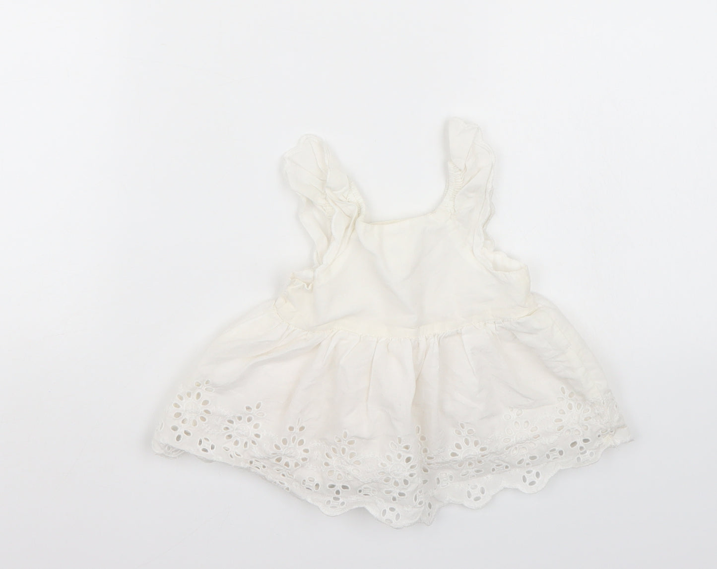Gap Girls White   A-Line  Size 0-3 Months