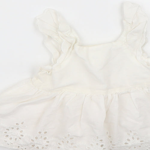 Gap Girls White   A-Line  Size 0-3 Months