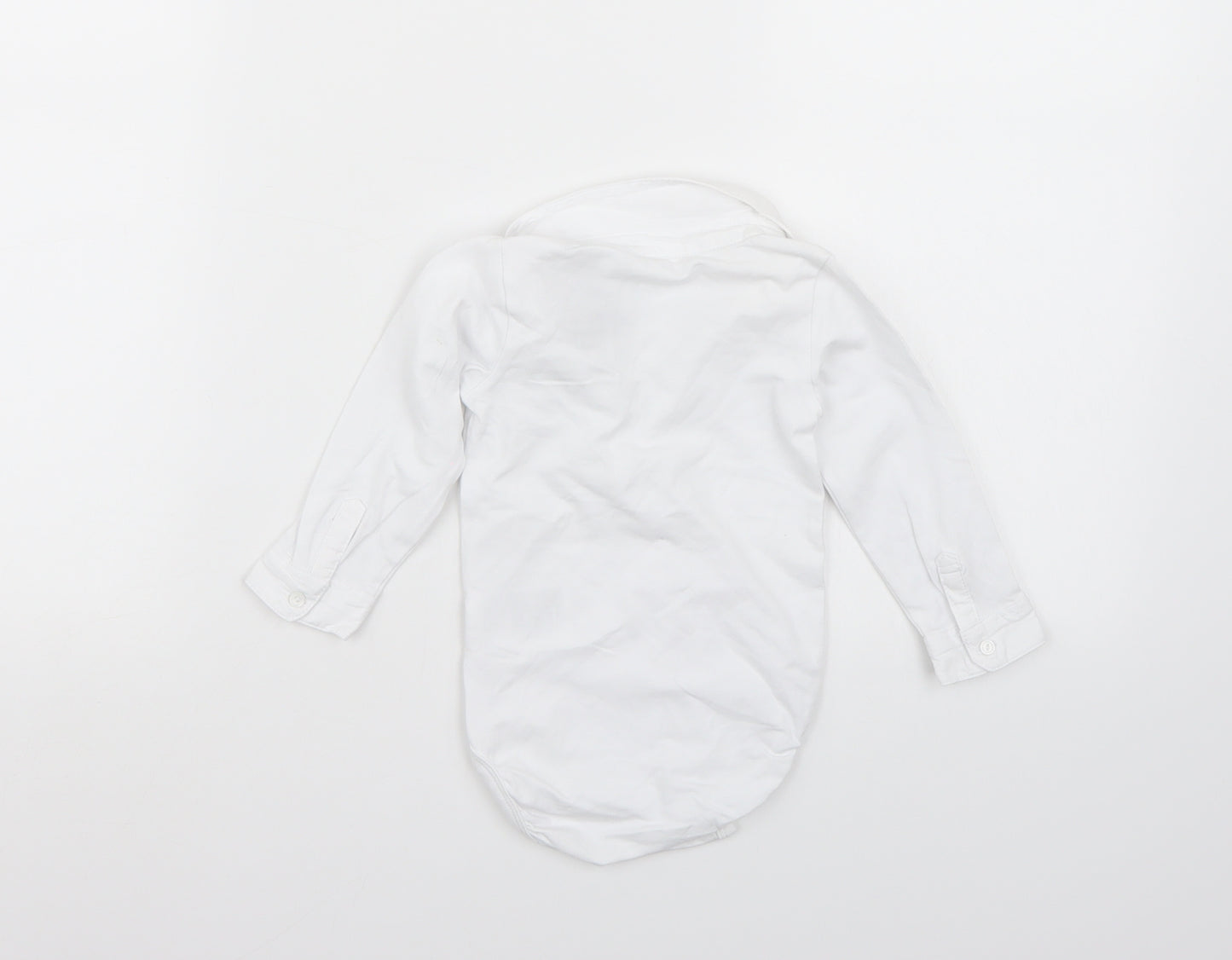 H&M Baby White   Babygrow One-Piece Size 9-12 Months