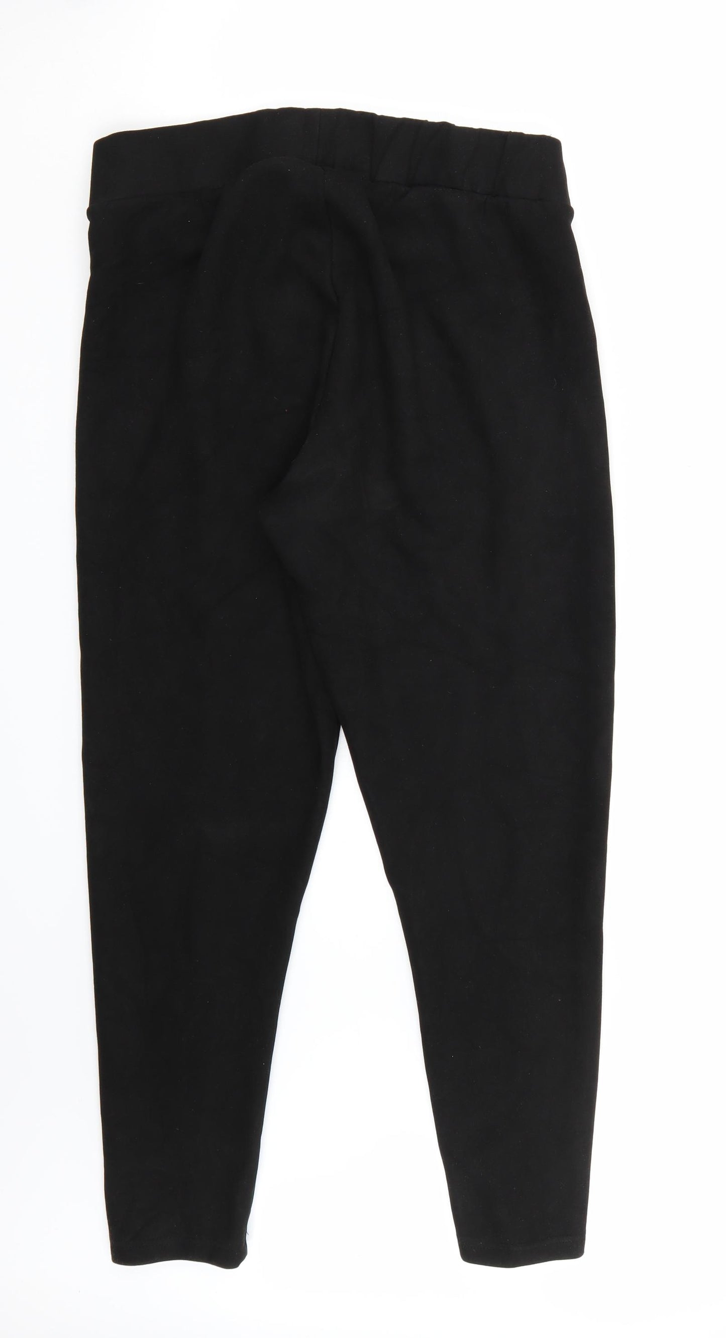 Nutmeg Womens Black   Trousers  Size 16 L27 in