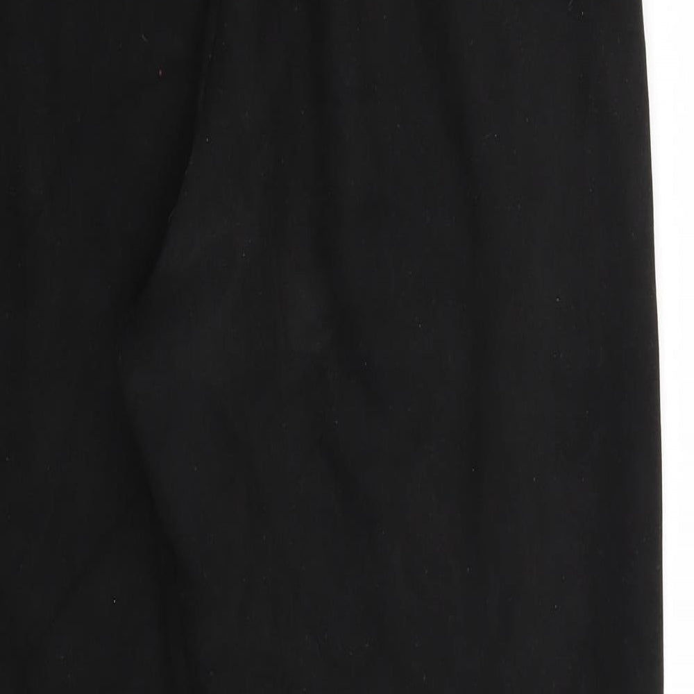 Nutmeg Womens Black   Trousers  Size 16 L27 in