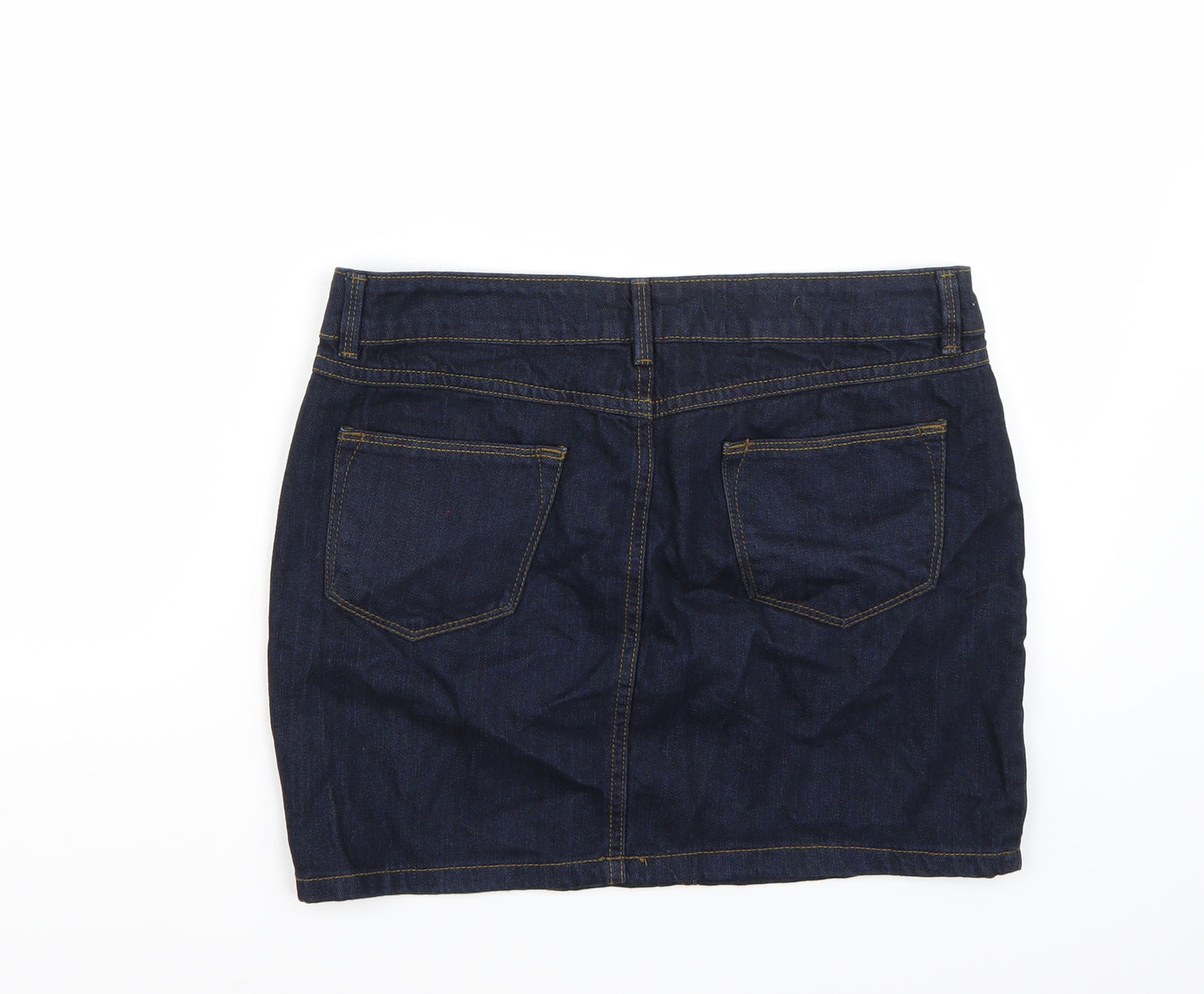 F&F Womens Blue   A-Line Skirt Size 10