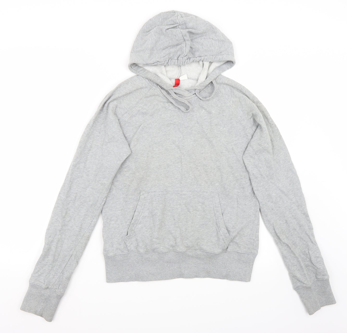 H&M Womens Grey Batik  Pullover Hoodie Size 16