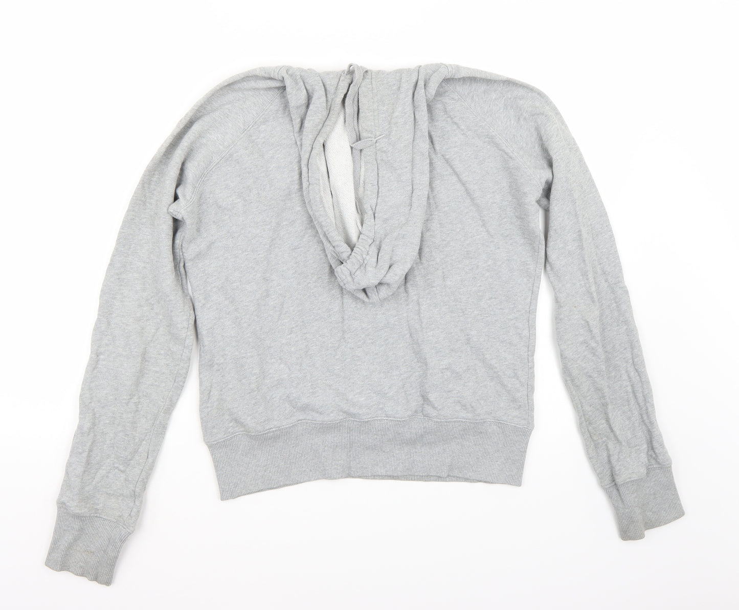 H&M Womens Grey Batik  Pullover Hoodie Size 16