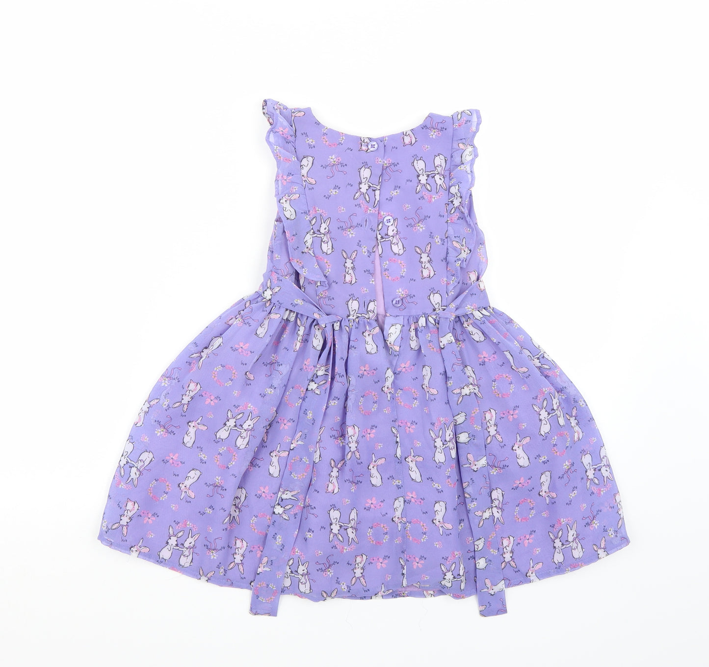 TU Girls Purple   A-Line  Size 2-3 Years