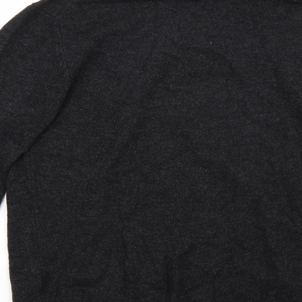 TU Mens Black   Pullover Jumper Size M