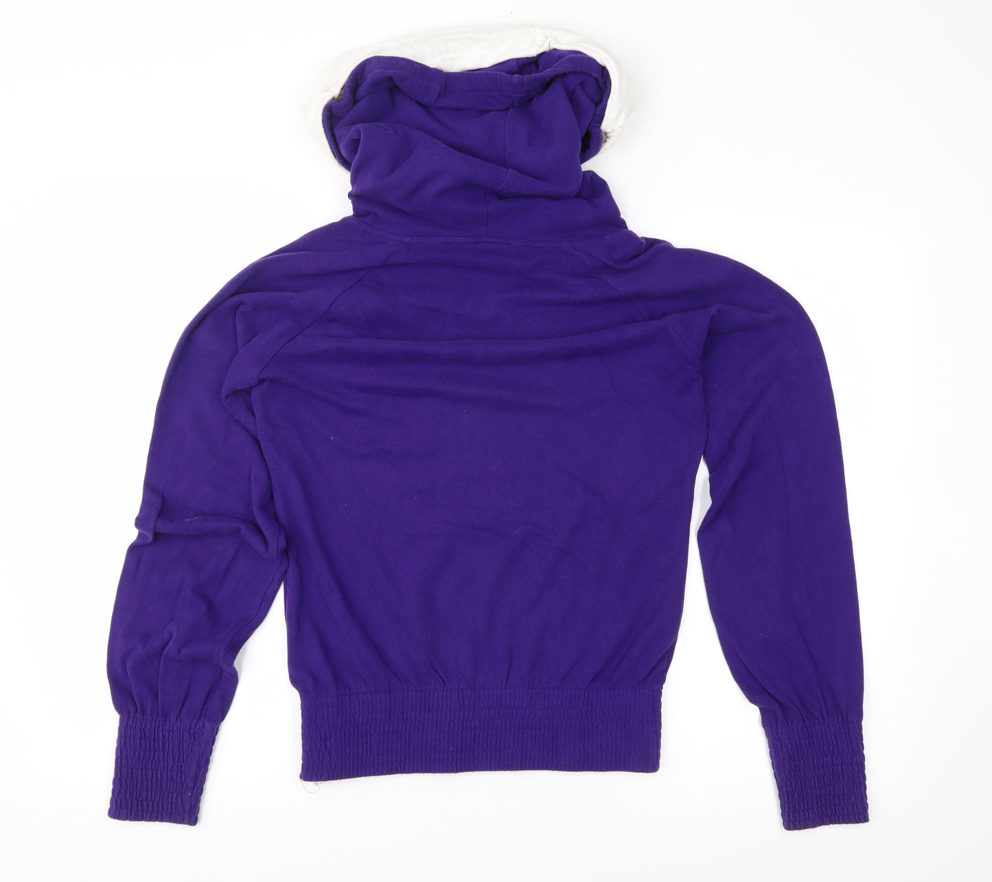 adidas Womens Purple   Pullover Sweatshirt Size 8