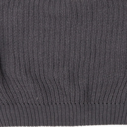 New Look Womens Grey  Knit Pullover Jumper Size L