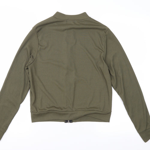 Boohoo Womens Green   Jacket  Size 8