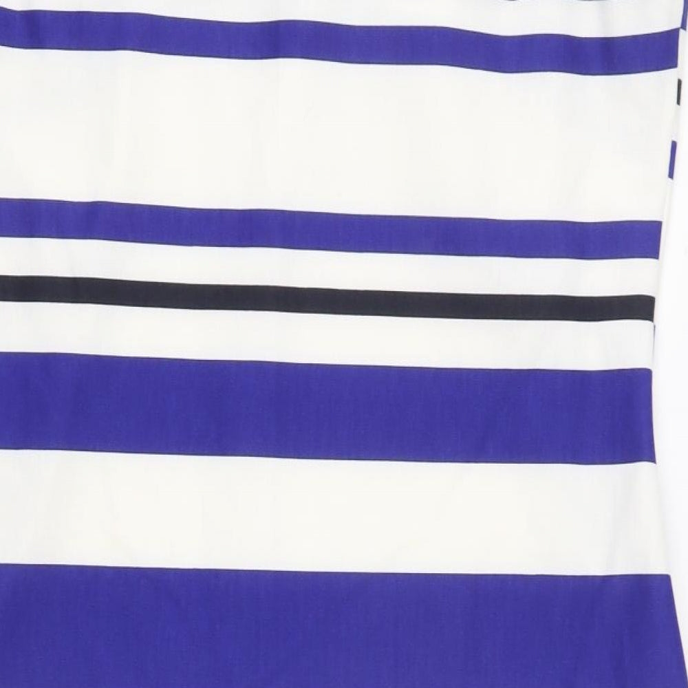 TU Womens Blue Striped  Shift  Size 18