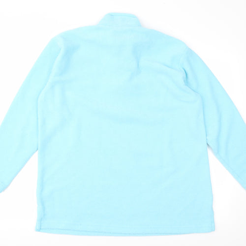 Wunder Colour Womens Blue  Fleece Jacket  Size L