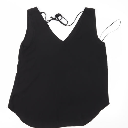 Preworn Womens Black   Basic Blouse Size 12
