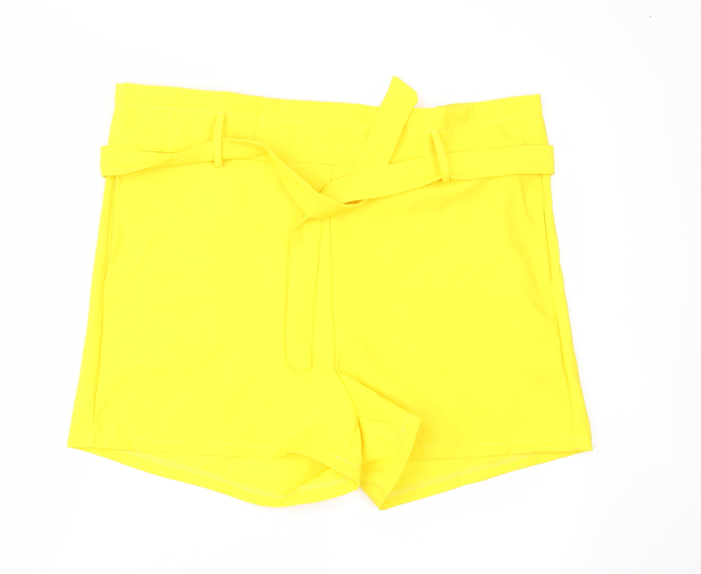 Preworn Womens Yellow   Mom Shorts Size XL