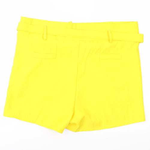 Preworn Womens Yellow   Mom Shorts Size XL