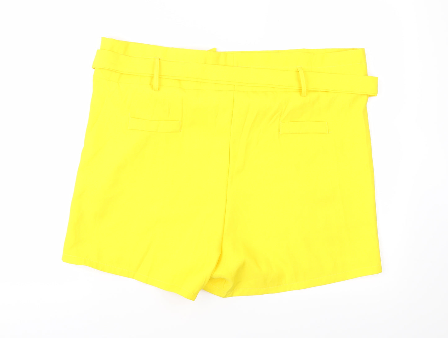 Preworn Womens Yellow   Mom Shorts Size XL