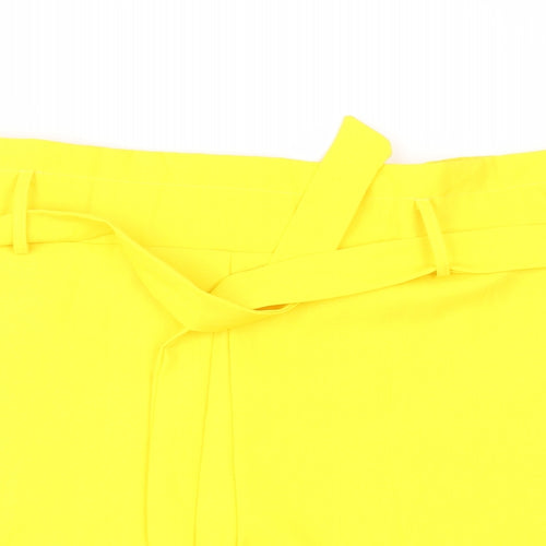 Preworn Womens Yellow   Mom Shorts Size XL