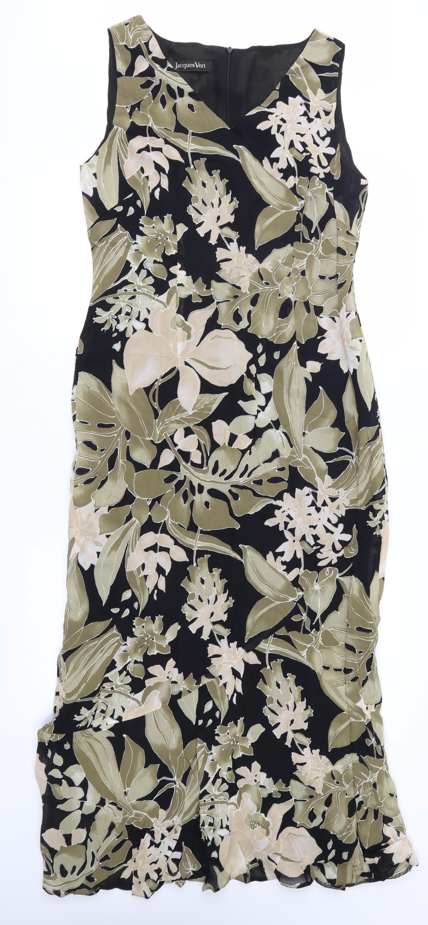 Jacques Vert Womens Brown Floral  Maxi  Size 10
