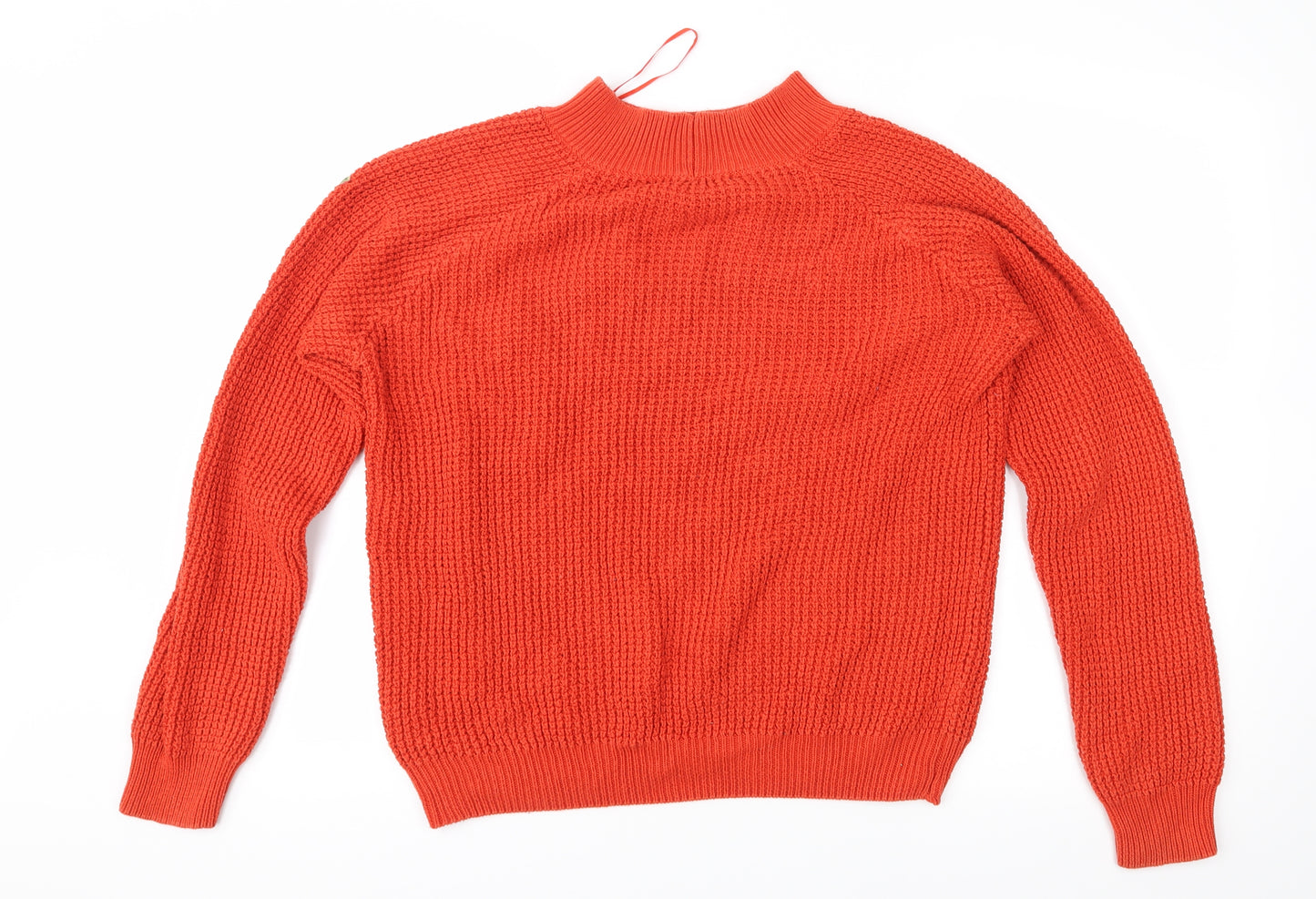 NEXT Womens Orange  Knit Pullover Jumper Size 12
