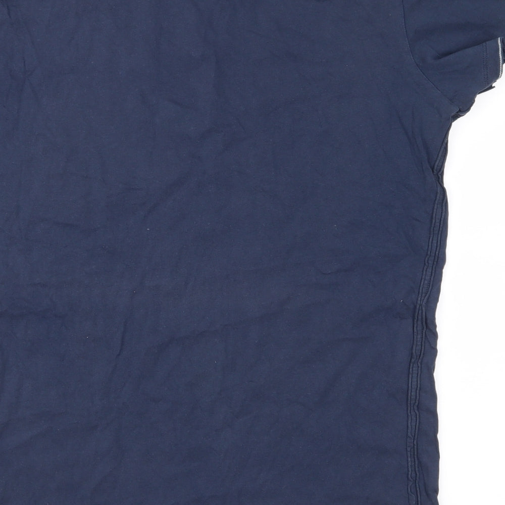 Diesel Mens Blue  Jersey  T-Shirt Size M