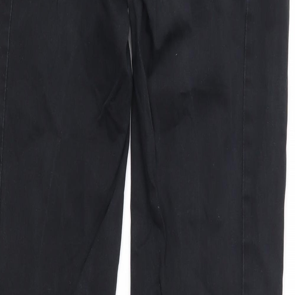 Zara Mens Black  Denim Straight Jeans Size 32 in L33 in