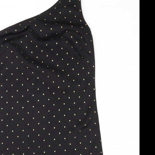 Atmosphere Womens Black Polka Dot  Shift  Size 12