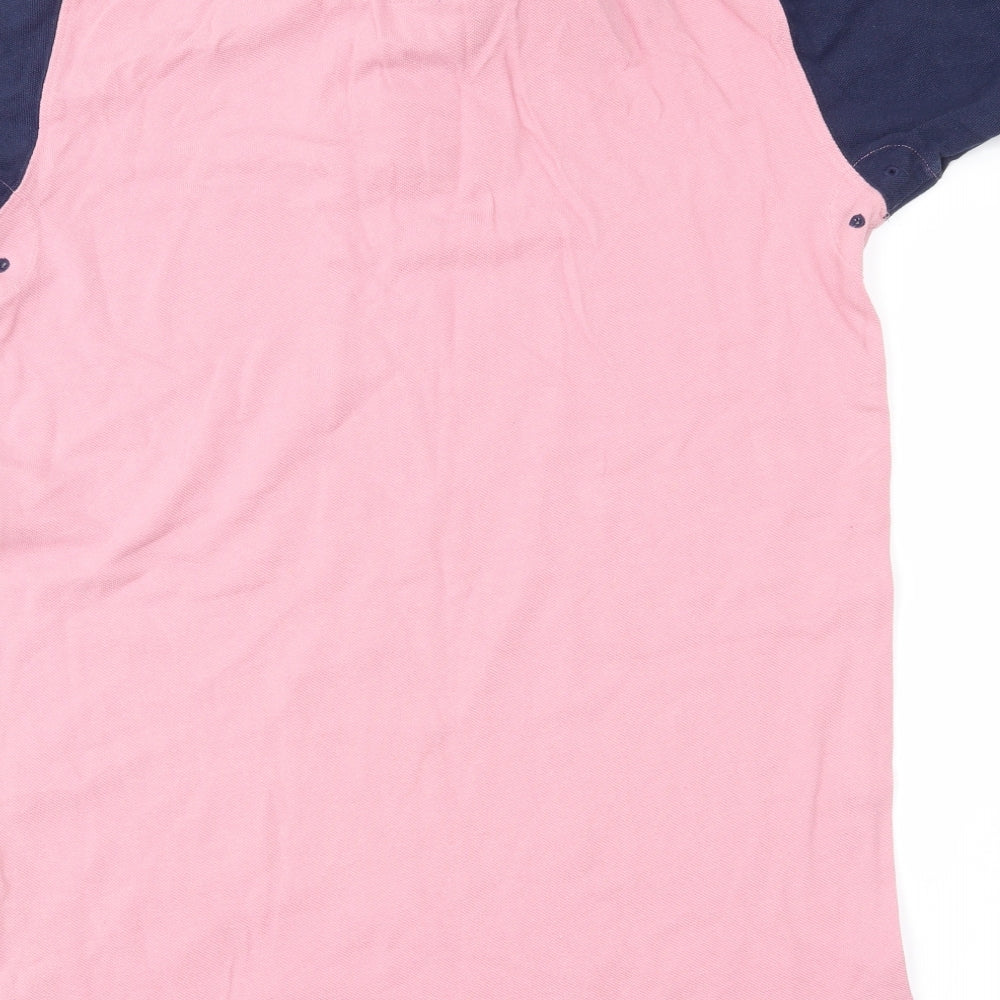 NEXT Mens Pink    Polo Size S