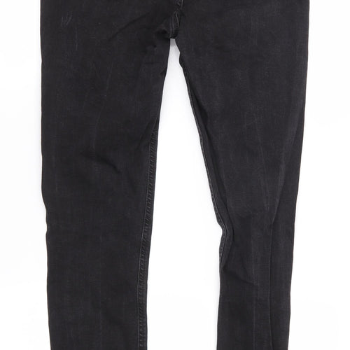 New Look Womens Black  Denim Skinny Jeans Size 12 L28 in