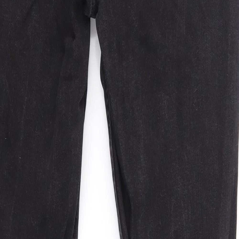 New Look Womens Black  Denim Skinny Jeans Size 12 L28 in