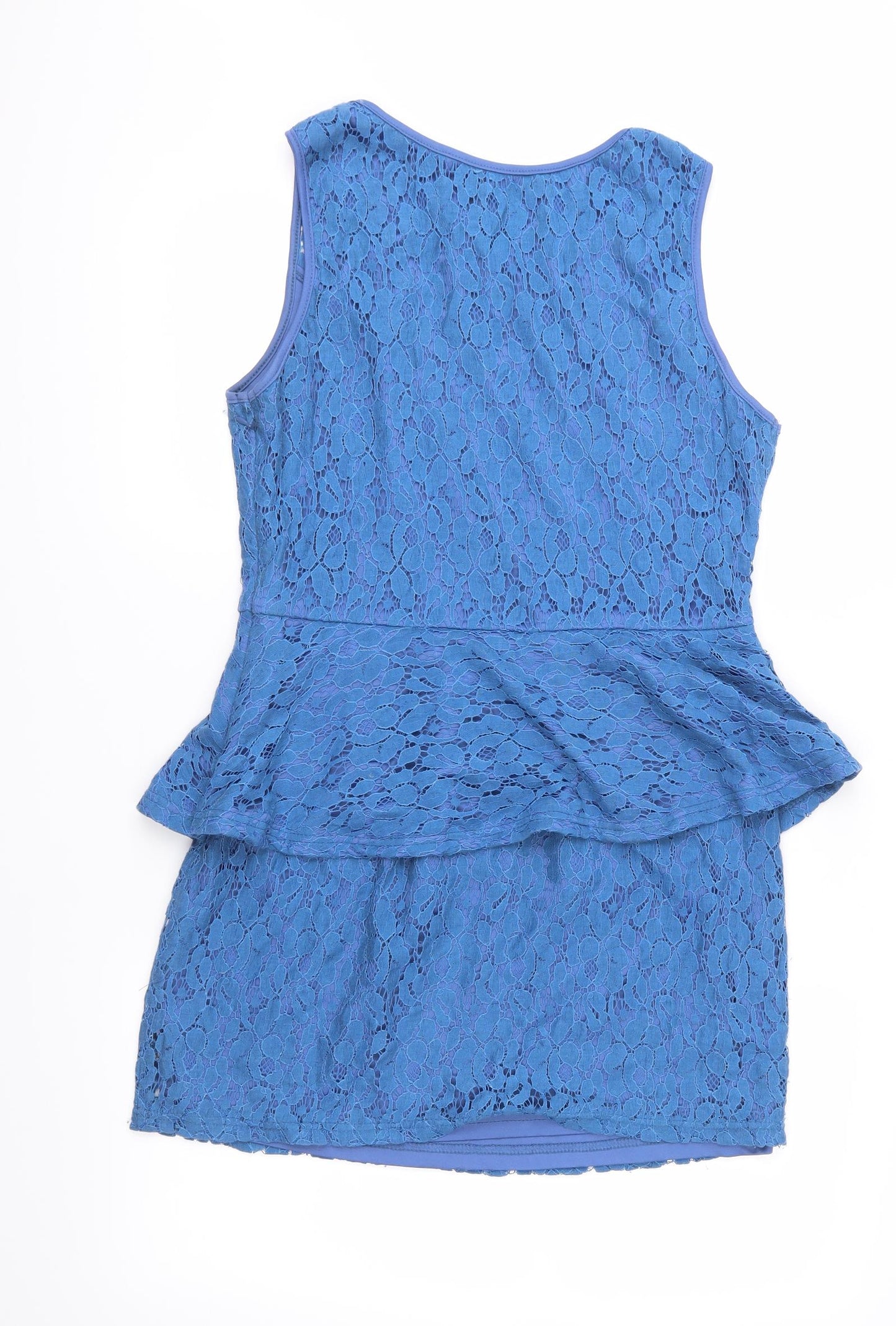 Rage Womens Blue  Lace Shift  Size 16