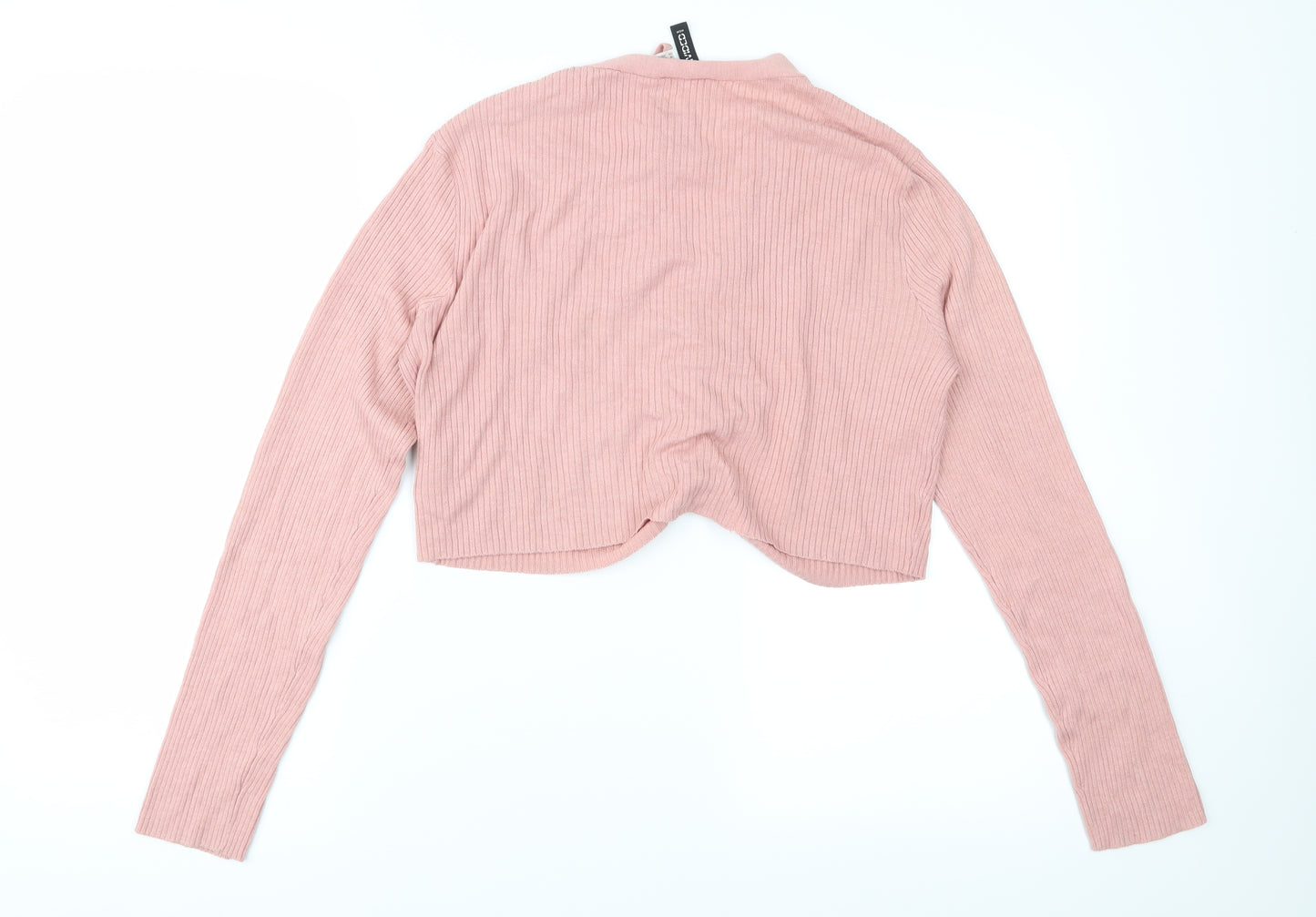 Divided Womens Pink  Knit Pullover Jumper Size L