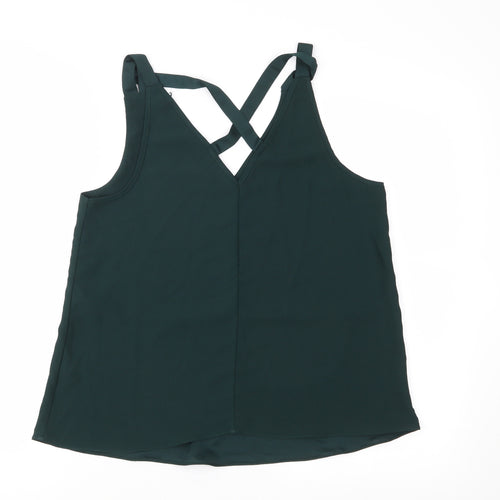 River Island Womens Green   Basic Blouse Size 10