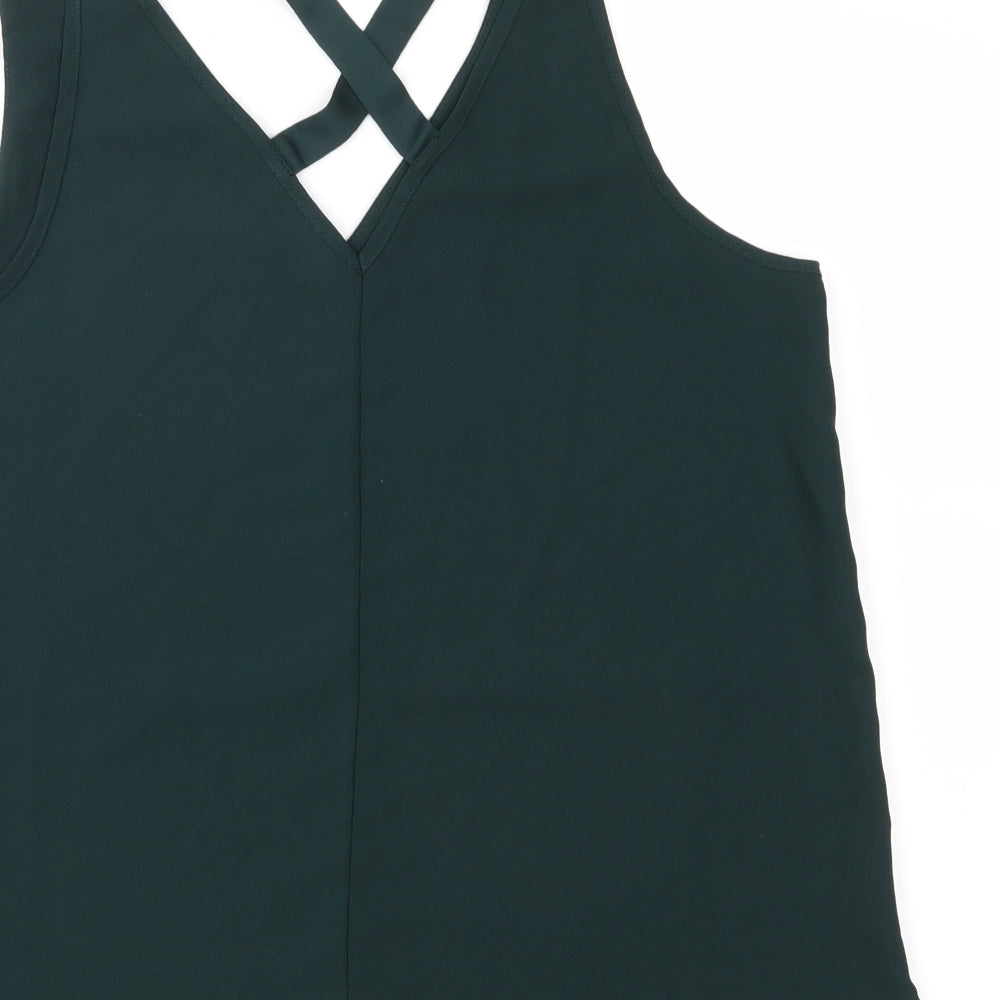 River Island Womens Green   Basic Blouse Size 10