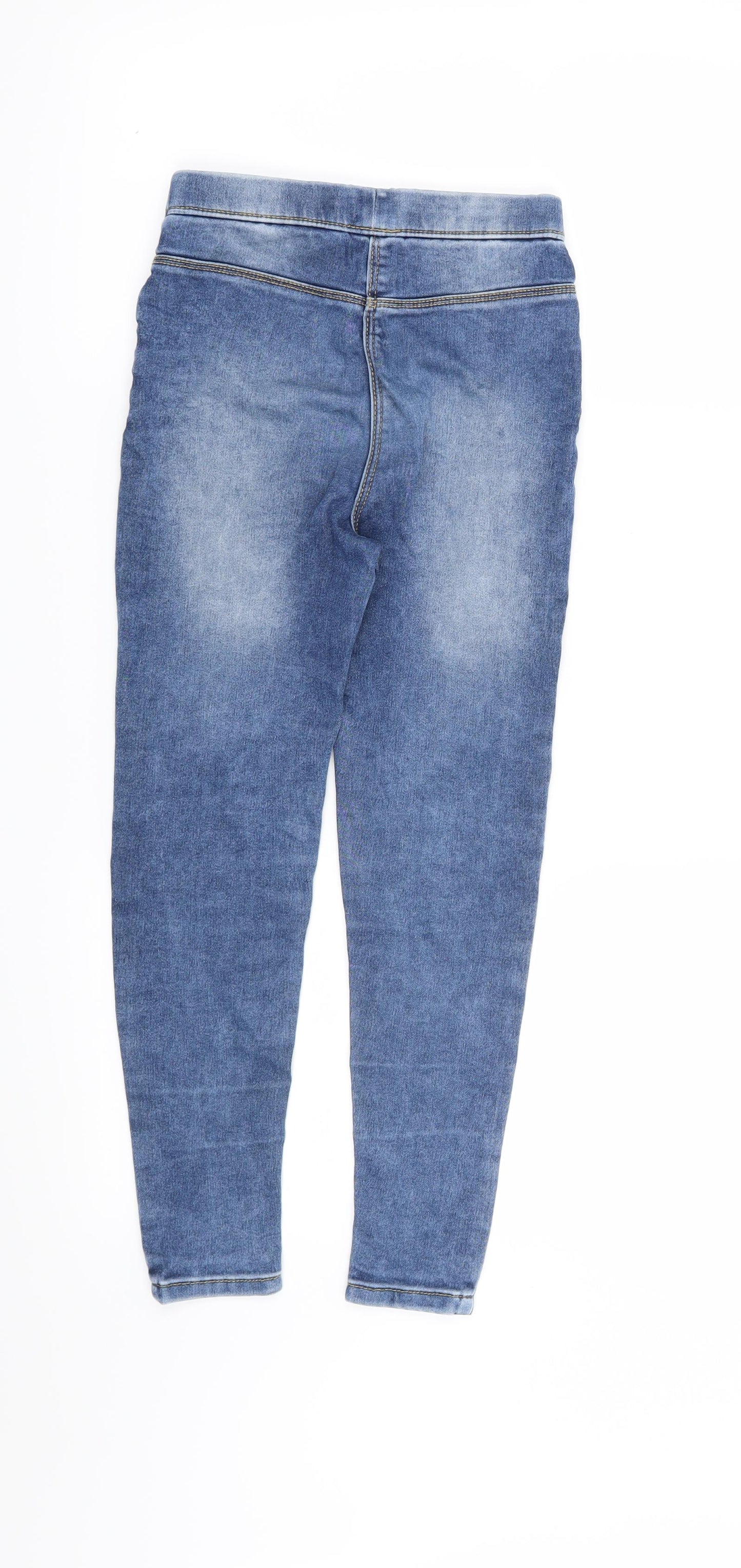 George Girls Blue   Jegging Trousers Size 7-8 Years