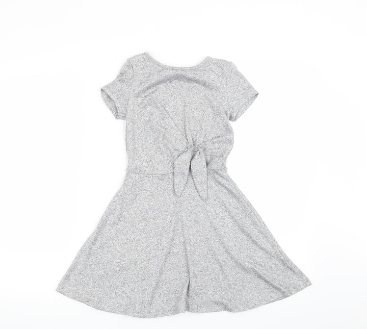 Matalan Girls Grey   Skater Dress