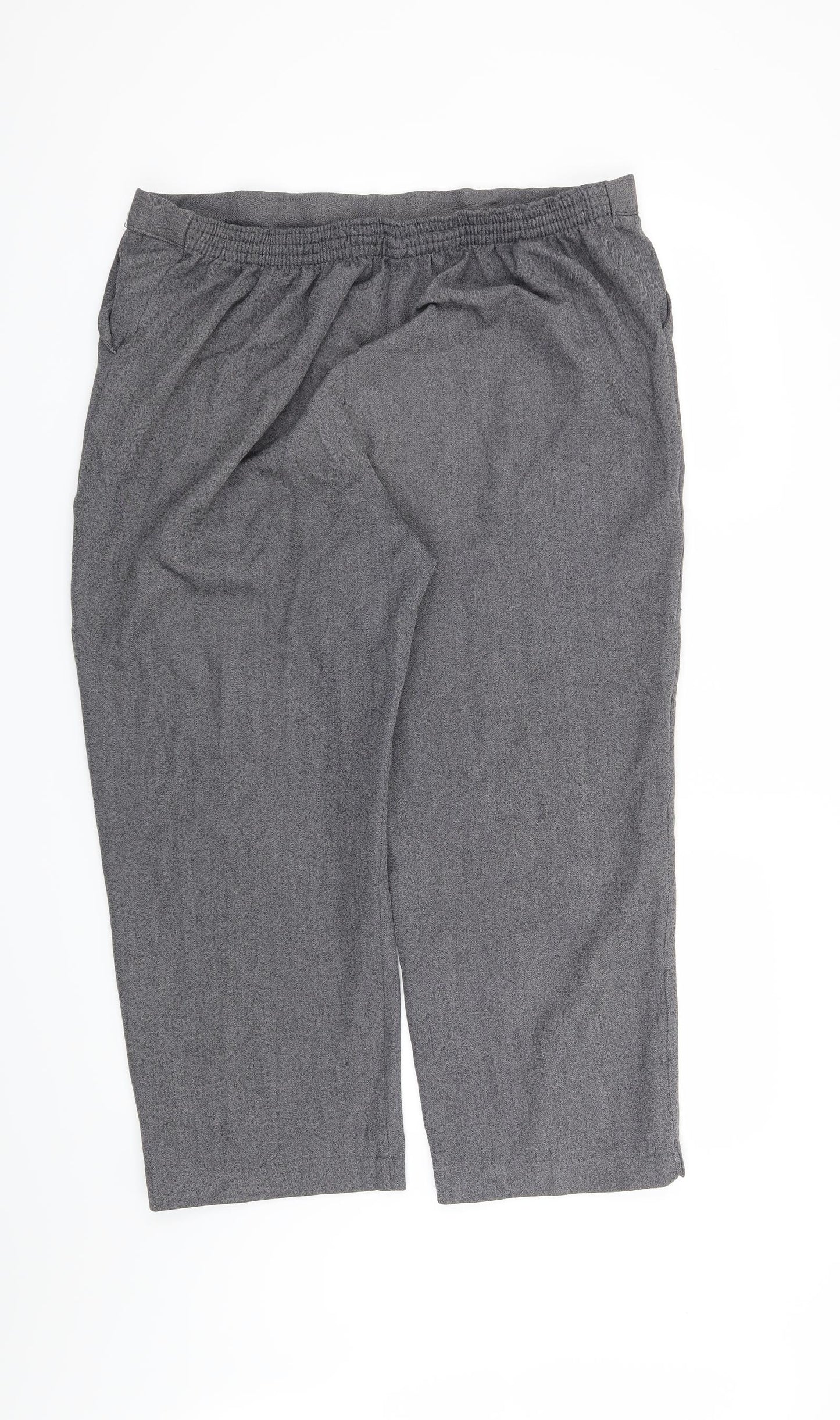 Preworn Womens Grey   Trousers  Size 18 L24 in