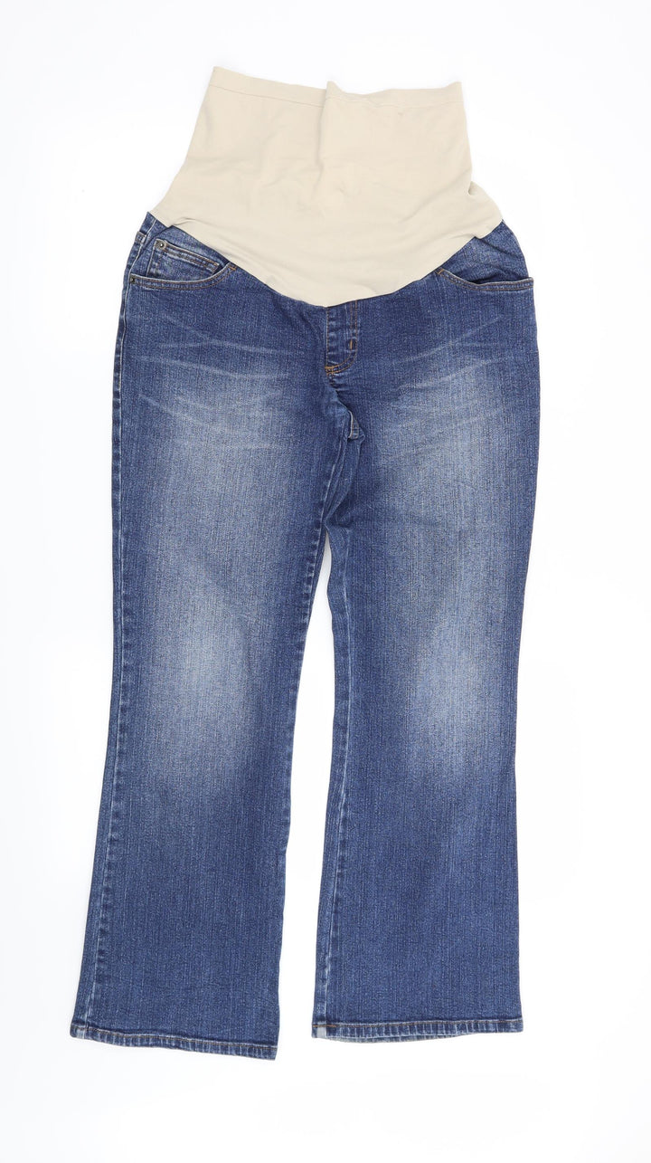 Motherhood Womens Blue   Straight Jeans Size 32 in L31 in