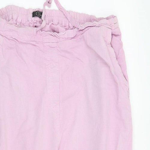 Bonmarché Womens Purple   Trousers  Size M L22 in