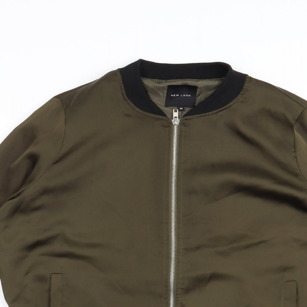 New Look Womens Green   Jacket  Size 10