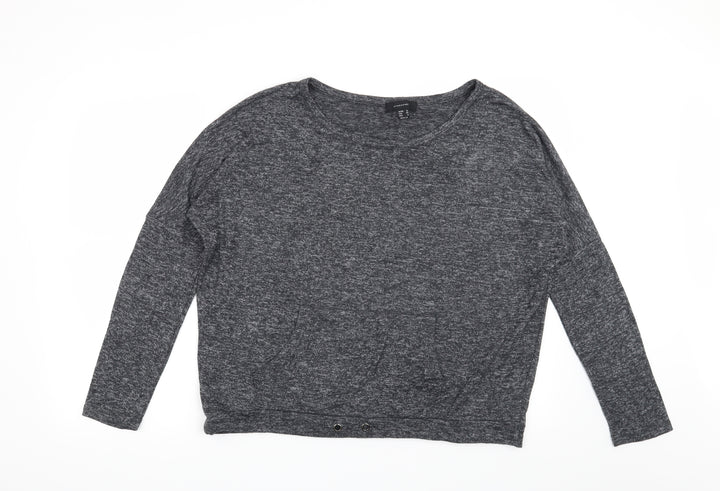 Atmosphere Womens Grey Pullover Sweatshirt Size 12