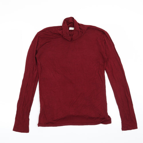 Oui Womens Red   Pullover Sweatshirt Size S