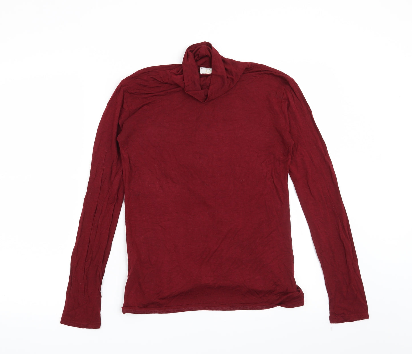 Oui Womens Red   Pullover Sweatshirt Size S