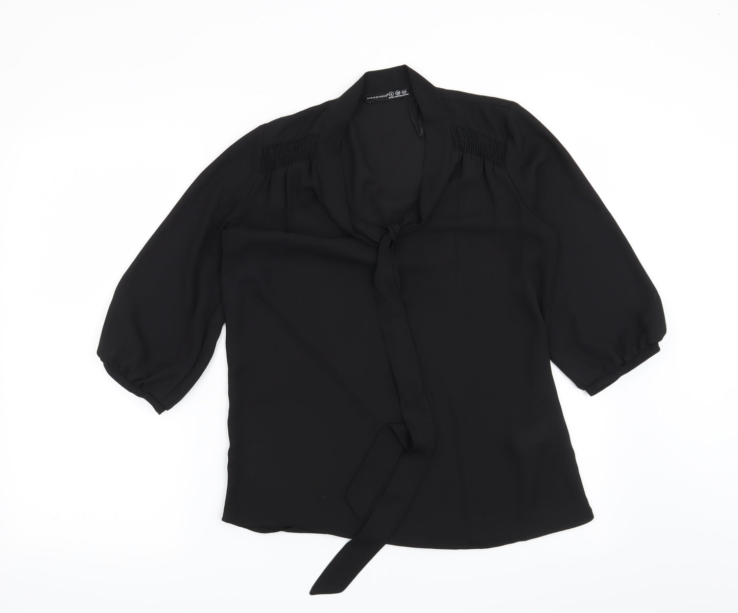 Atmosphere Womens Black   Basic Blouse Size 8