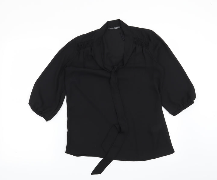 Atmosphere Womens Black   Basic Blouse Size 8