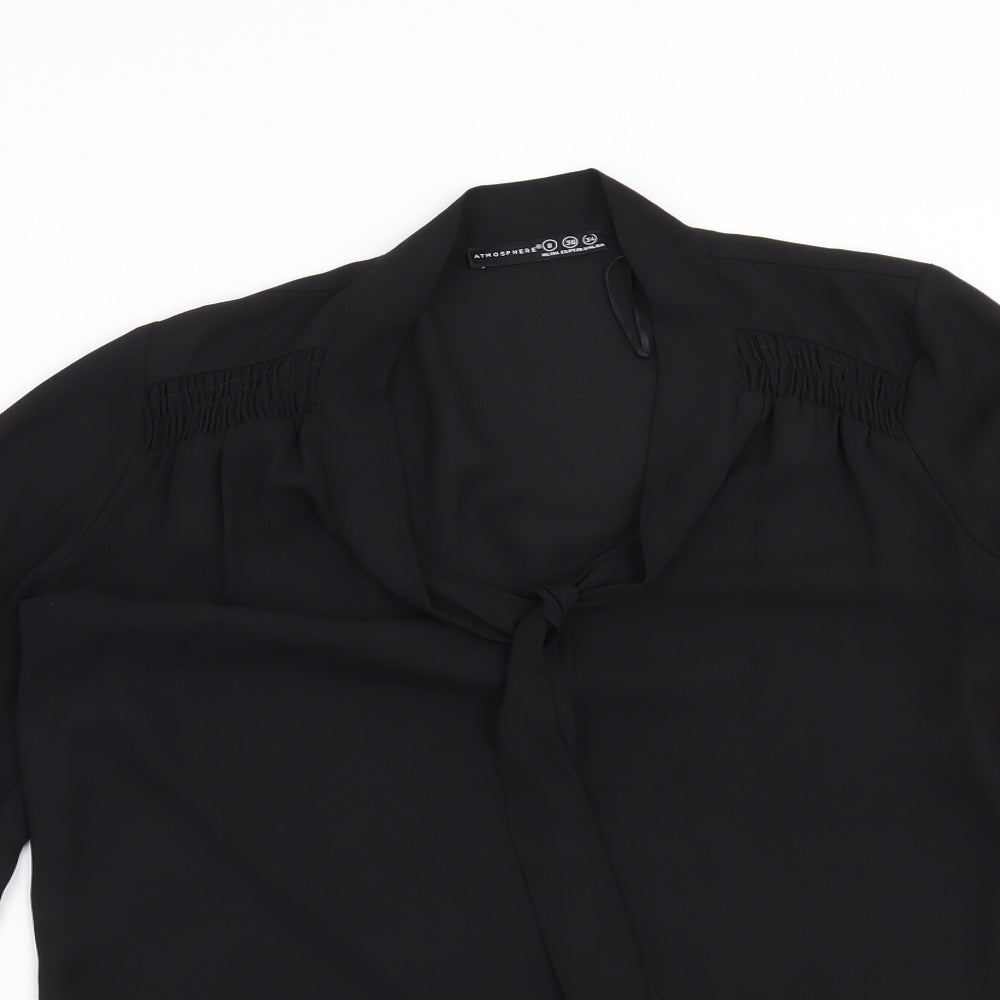 Atmosphere Womens Black   Basic Blouse Size 8
