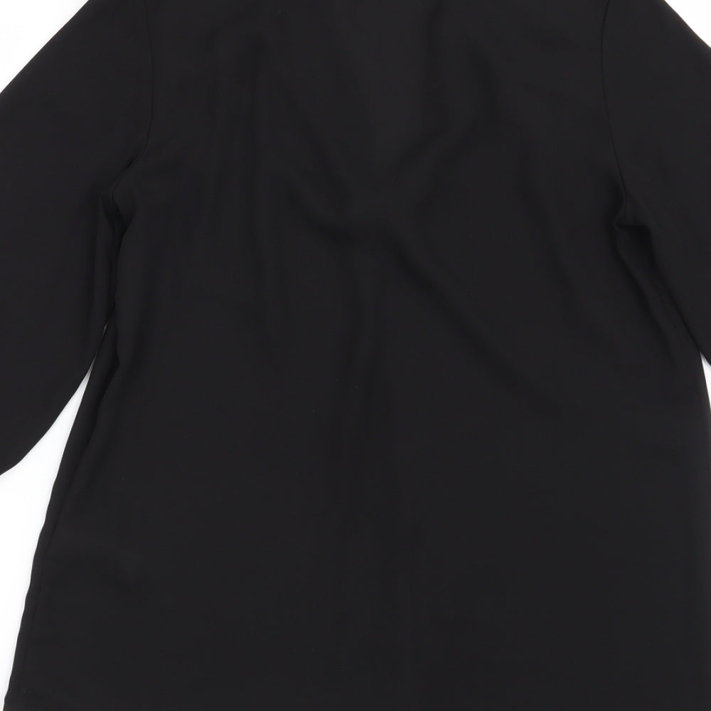 Atmosphere Womens Black   Basic Blouse Size 8
